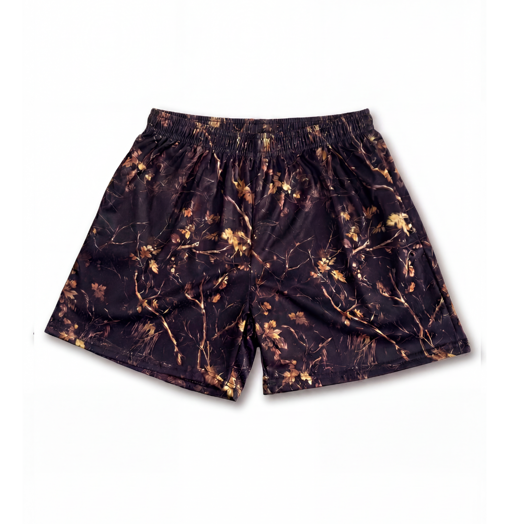 Pantalones cortos de malla de peso pesado Clouds