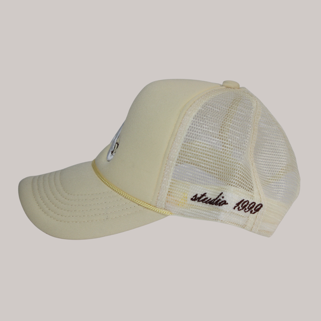 A w/ Stars Trucker Hat - CREAM