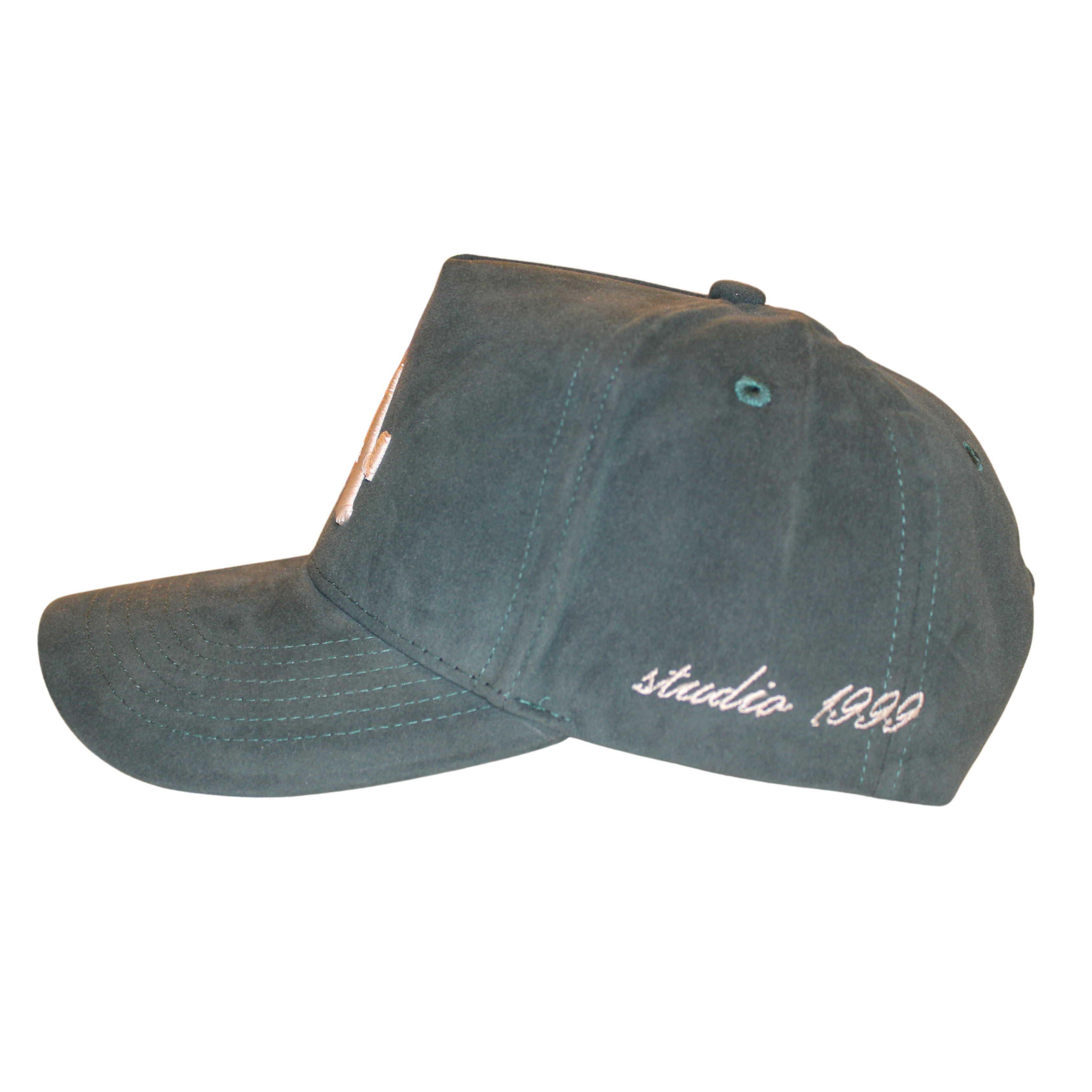 Suede A w/ Stars Hat - Green