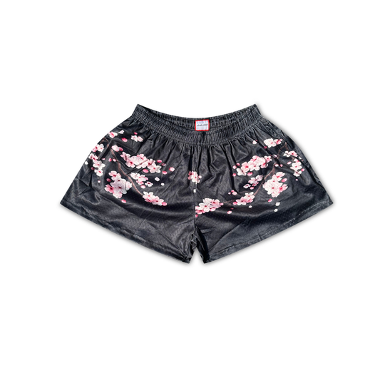 Womens Sakura Blossom Shorts (SHIPS IN 1 WEEK)
