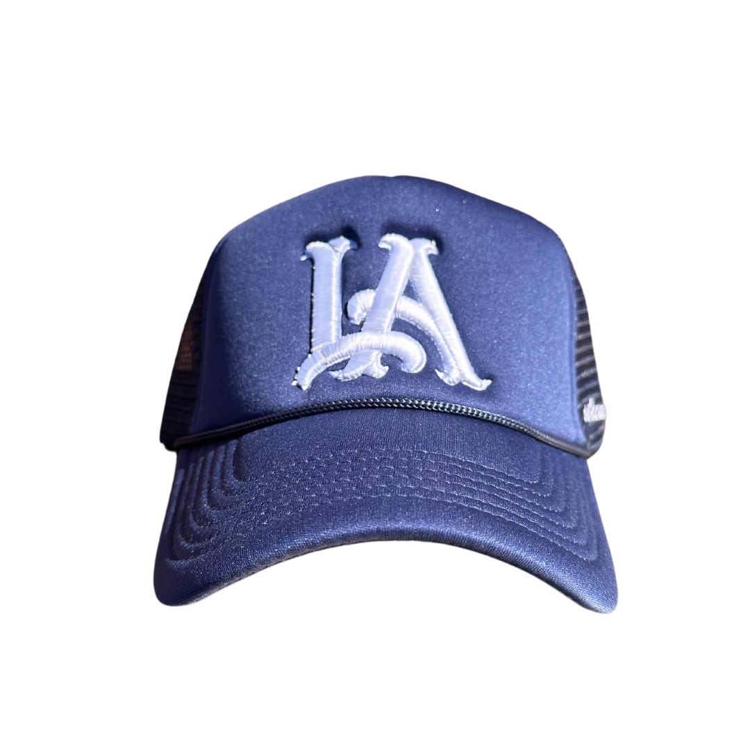 LA V2 Trucker Hat - NAVY