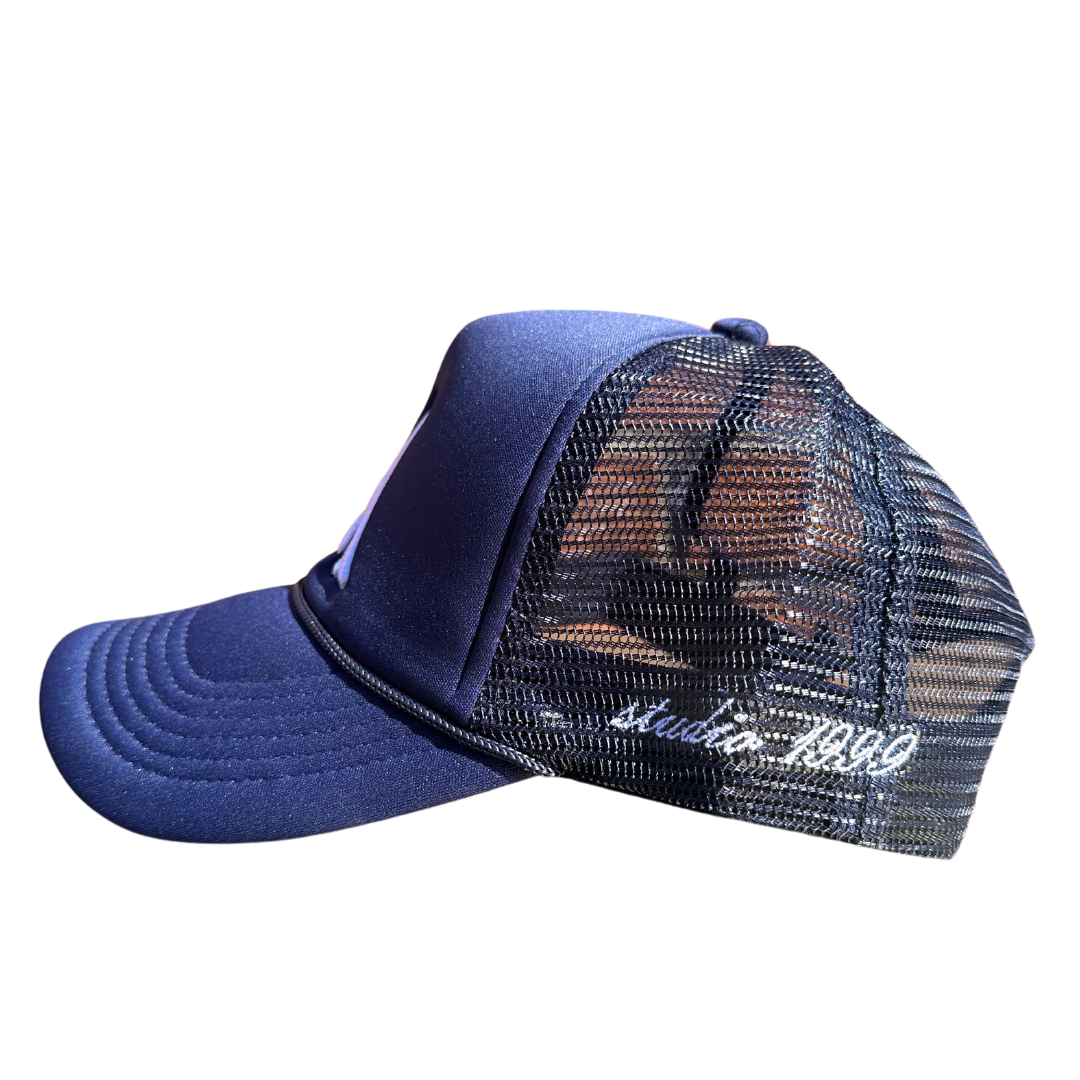 LA V2 Trucker Hat - NAVY