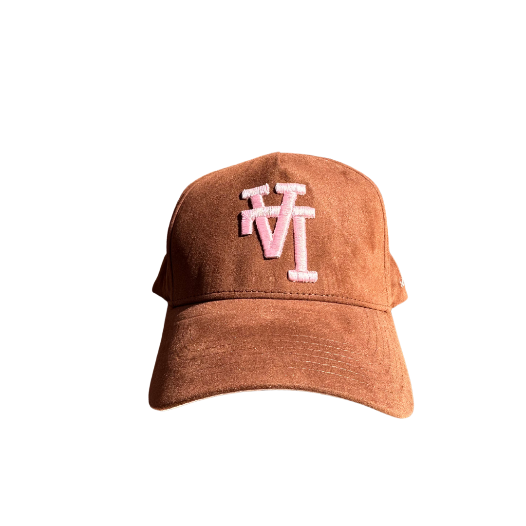 Upsidedown LA Suede Hat - BROWN